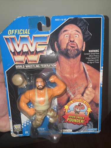Butch of the Bushwhackers WWF Hasbro NEW SEALED Cr...