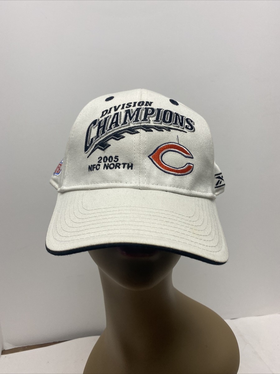 2005 NFL FOOTBALL Chicago Bears AFC NORTH DIVISION CHAMPIONS HAT