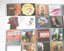 Lot of 32 CD Jewel Cases Covers Insert artwork only Rock Country Pop more