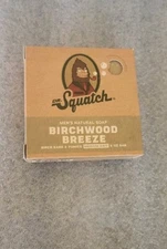 Dr. Squatch Birchwood Breeze Natural Soap Mens Bar
