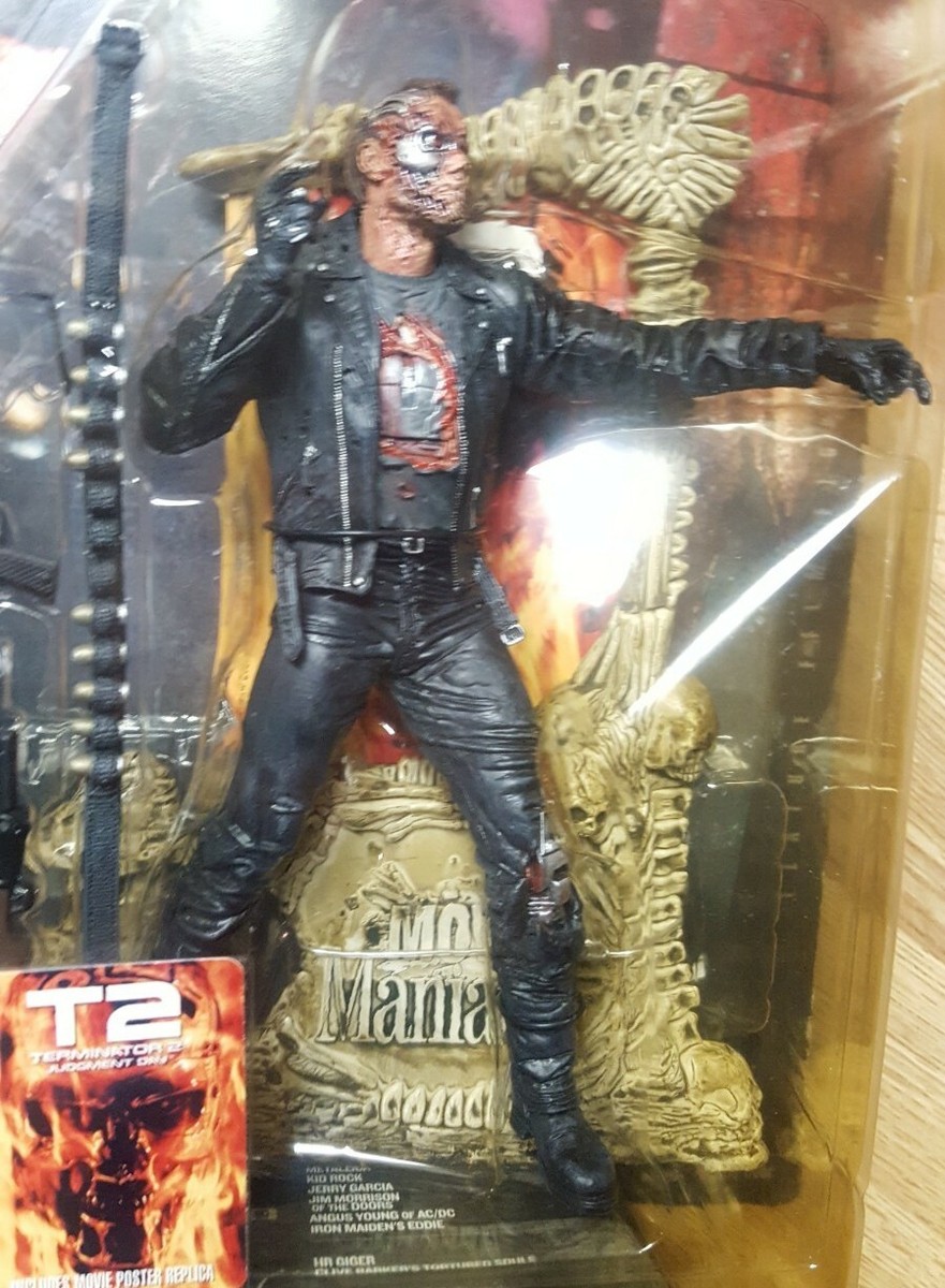 T800フィギュアMcFARLANE TOYS ターミネーター2 T-800 T2 Terminator 2 Action Figure Movie Maniacs Series 4