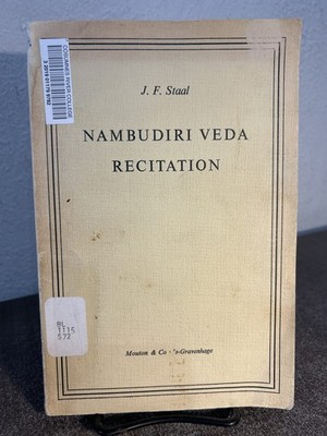 Nambudiri Veda Recitation by J. F. Staal Mouton & Co. 1961