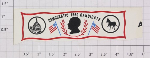 Bandera especial presidencial Lionel 1640-08 "candidato democrático 1960" | Zustand: New