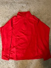 SPORT-TEK Womens Sport-Wick Stretch 1/2-Zip Pullover LST850 Front Hidden Pocket