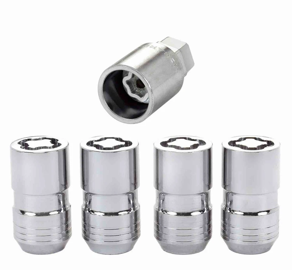 Universal Wheel Lug Nut Lock set/kit MCGARD M14 x 1.5 CHROME with Key - Image 2 of 4