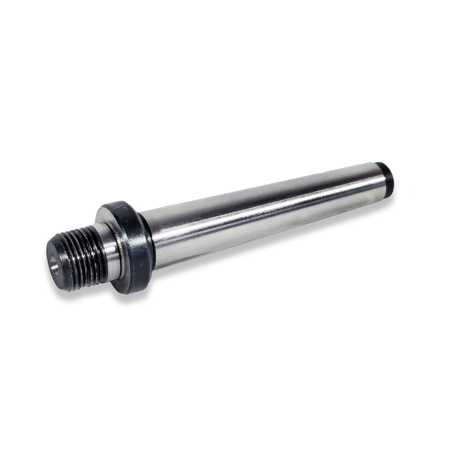 1MT THREADED ARBOUR 3/8 X 24tpi THREAD 1 MORSE TAPER THREADED ARBOR RDGTOOLS