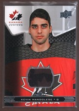 2018 Upper Deck Team Canada Juniors Jersey #30 - Kevin Mandolese
