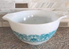 Vintage 1-1/2 PT Pyrex Blue Horizon Cinderella Bowl #441 Rare