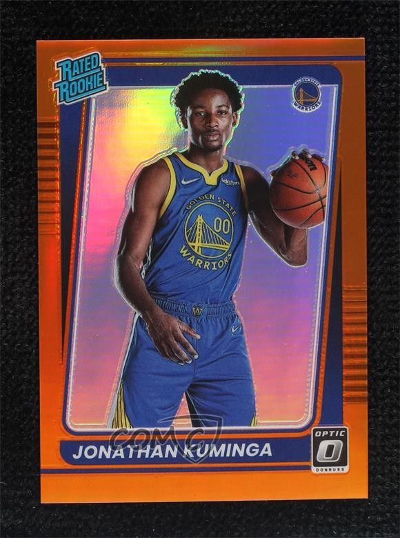 2021 Donruss Optic Rated Orange Prizm /199 Jonathan Kuminga #190 Rookie RC 0l1u