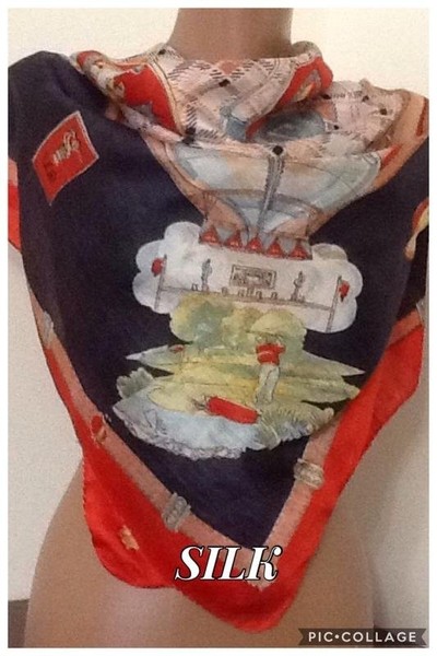 Scarf Peter Hahn Red One size