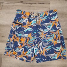 Patagonia Men's Wavefarer Board Shorts Bird of Paradise Size 30