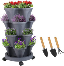 Fioriera Impilabile, Giardino Verticale a Torre, Set Di Fioriere Verticali Utili