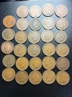 Lot of 29 Consecutive Dates Indian Head Pennies 1881 to 1909
