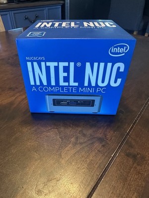 Intel NUC6CAYS Mini PC (2GB Ram, 32 GB strg, Windows 10 Home)