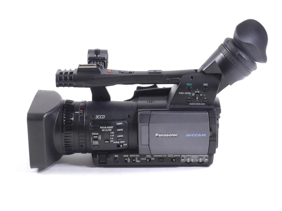 Panasonic AG-HMC150P ACCAM 3CCD Professional Video Audio HD SDHC Camcorder - Image 4 of 4