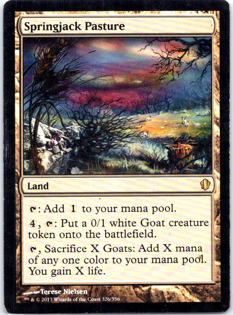 #326 Springjack Pasture Commander 2013 Rare