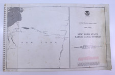 VTG New York State Barge Canal System NOAA Map Chart US Dept Of Commerce 1948-85
