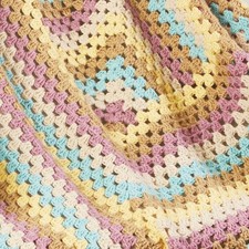 Herrschners French Country Afghan Crochet Kit