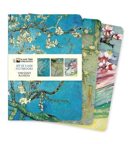 Vincent van Gogh: Blossom Set of 3 Midi Notebooks: Blooms Midi Notebook Collection - Image 7