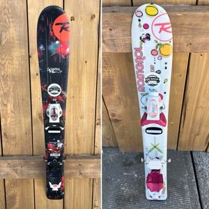 Two Rossignol Ski Bindings
