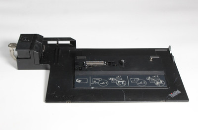 Lot of 2 Lenovo 4338 ThinkPad Mini Dock Series 3 Docking Stations w/ Keys & Base
