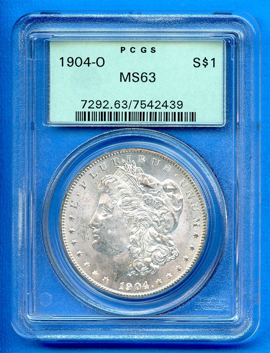 MS 63 Graded 1904 Year Morgan US Dollars (1878-1921) for sale | eBay