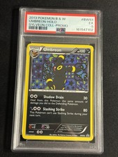 2013 POKEMON BW BLACK STAR PROMO UMBREON #BW93 HOLO PSA 5 SWIRL