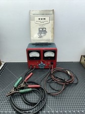 Vintage Sun Electric Corporation Battery Starter Tester Model Bst-10 Wmanual