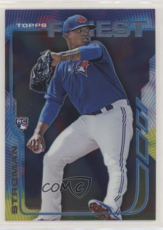 2014 Topps Finest Marcus Stroman #90 0ny1
