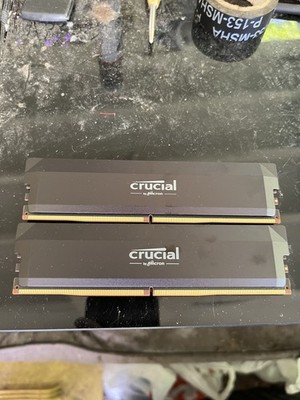 Crucial Pro Overclocking 32GB (16GBx2) DDR5-6000 CL36 CP16G60C36U5B