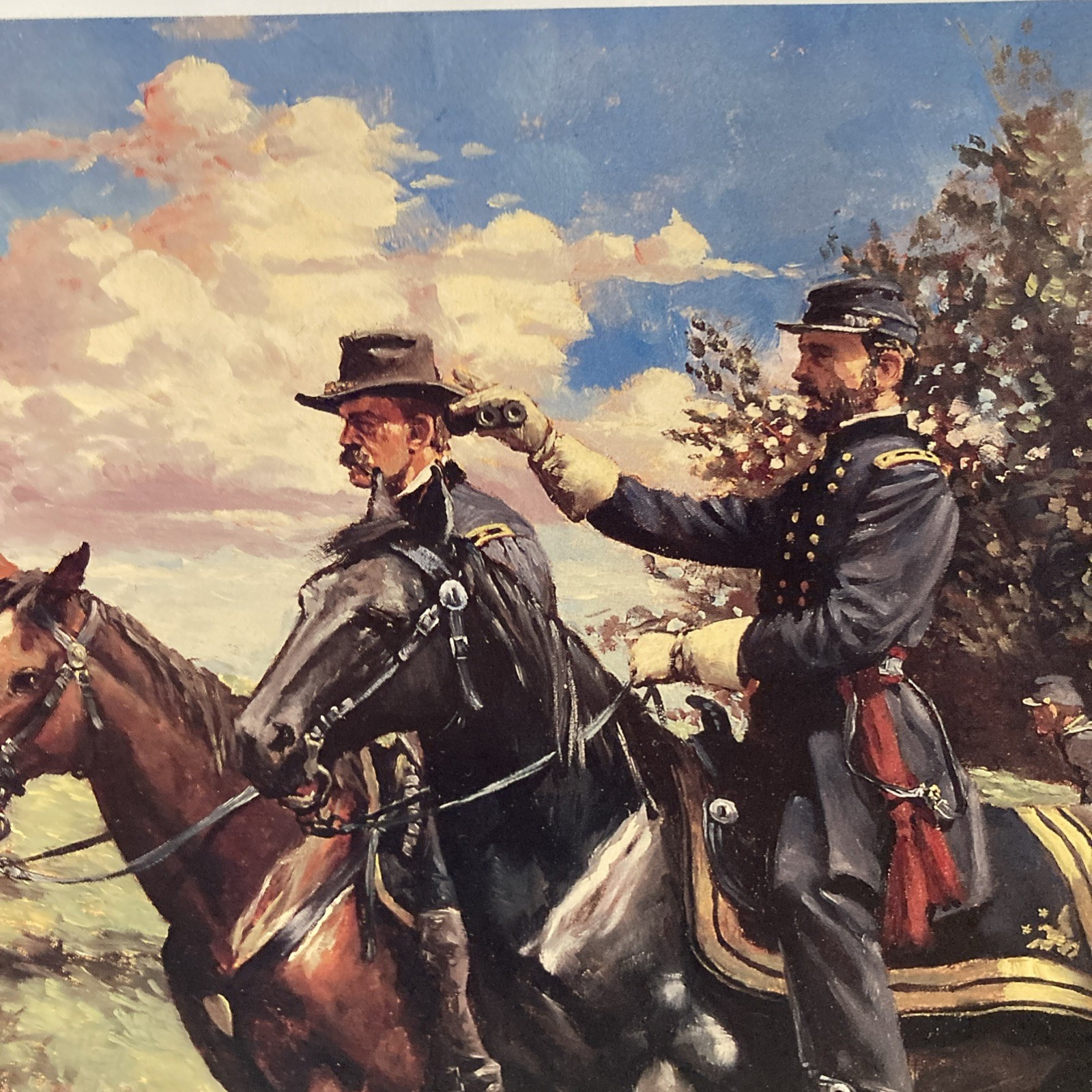 Keith Rocco, “Reynolds And Buford At Gettysburg “ Hand Signed and ...