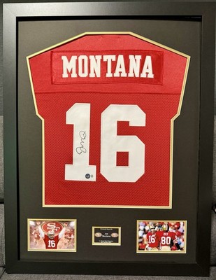 Joe Montana signiertes 49ers Trikot / NFL / Super Bowl / Beckett / 