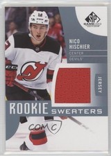2017-18 SP Game Used Rookie Sweaters Variation Nico Hischier #RS-NH2 5vt
