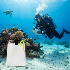 Underwater Writing Slate with Writing Tool Reusable Diving Slate