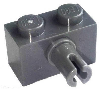 LEGO Brick, Modified 1 x 2 with Pin and Bottom S-44865-Farbauswahl-color choice