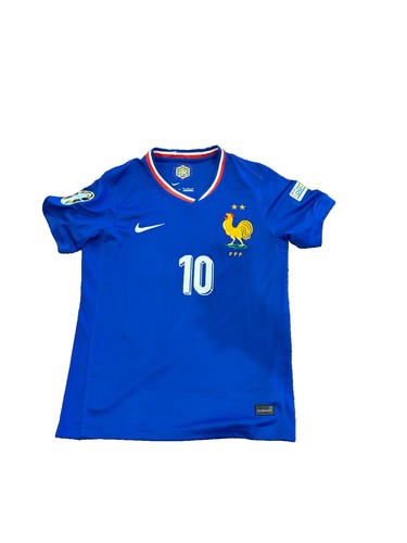 NWOT Nike 2024/25 France Home Jersey #10 Mbappe Small NEW WITHOUT TAG