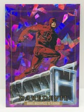 Daredevil 2024 Skybox Marvel Masterpieces ‘92 Platinum Purple Crystals No. 12