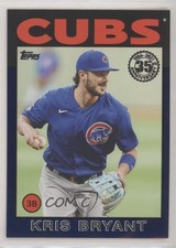 2021 Topps 1986 Topps Baseball 35th Anniversary Blue Kris Bryant #86B-44 03us