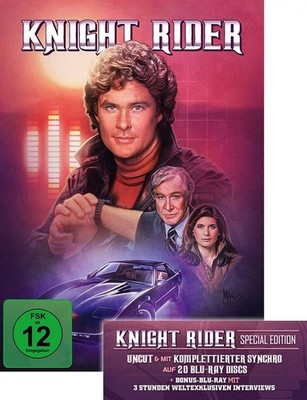Knight Rider - Die Serie - Staffel 1-4 Special Edition # BLU-RAY-NEU