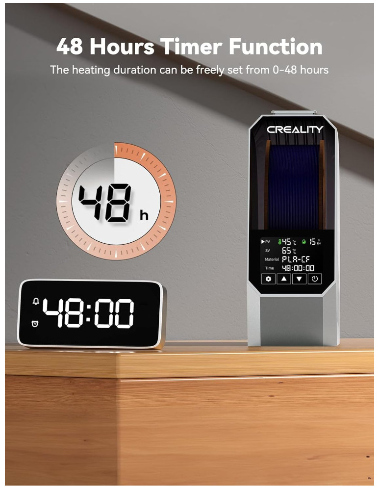 Creality Space Pi Filament Dryer Box - 3D Printer Filament Storage Box