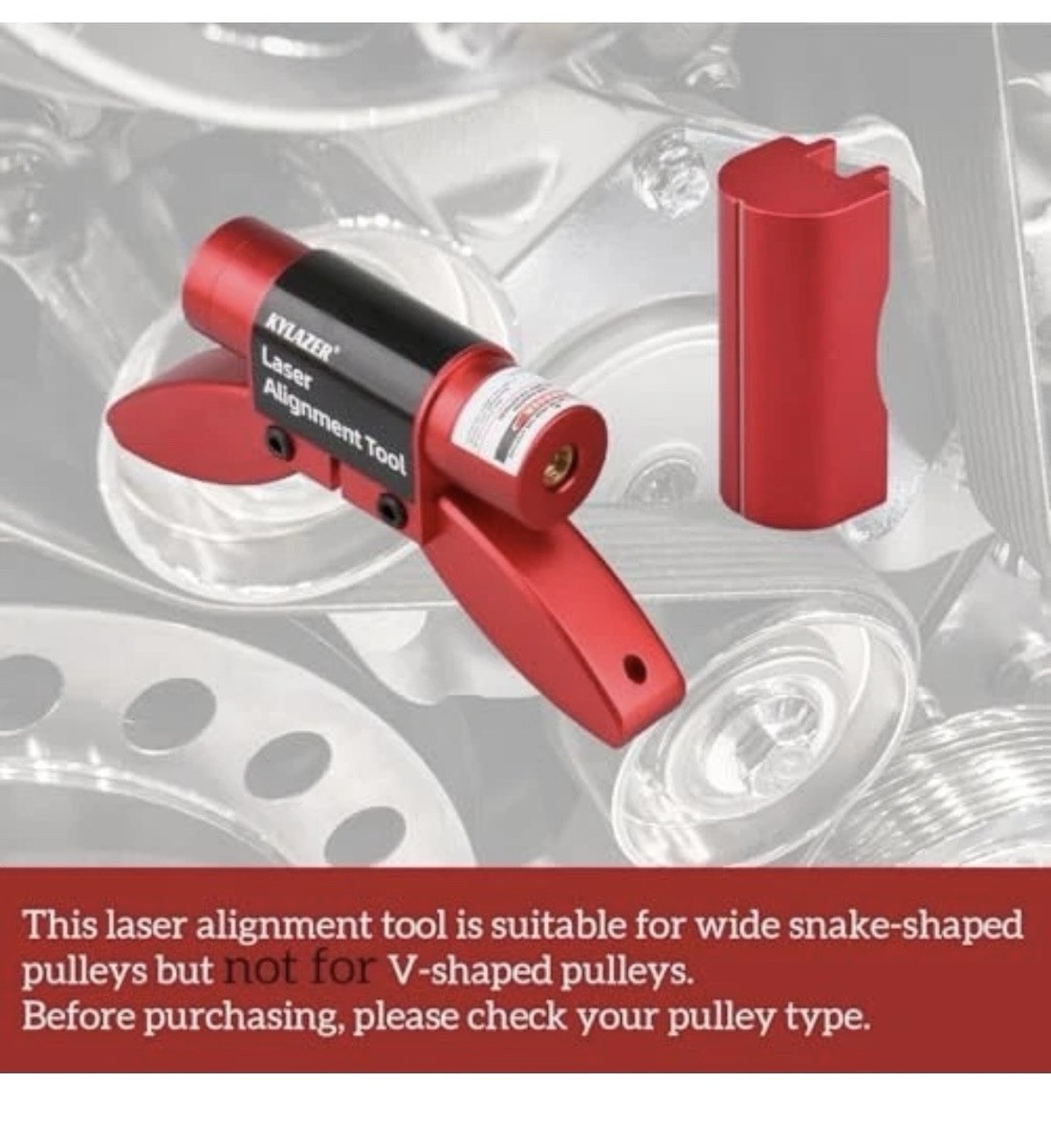 Laser Alignment Tool with Magnetic Base