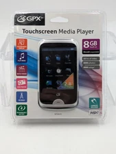 GPX MT863S 8GB 2.8" Digital Media Player Touchscreen Brand New and Sealed 