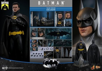 Batman Returns Hot Toys Deluxe 1/6 MMS770 Action Figur Michael Keaton 30 cm