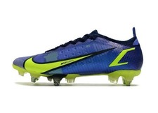 Nike Vapor 14 Elite SG Pro AC Soccer Cleats Sapphire Volt Mens Size 6 CV0988-575