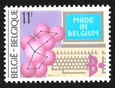 Belgium 1984 Export. New Technologies - MNH