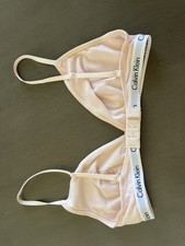 Calvin Klein Bralette, Medium, Light Pink, Woman  s, New