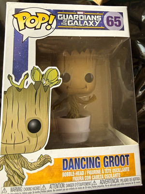 Funko Pop! Marvel Guardians of the Galaxy Dancing Groot Bobble-Head #65 Vinyl