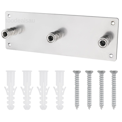 #ad Foam Cannon Holder Pressure Washer Wall Mount Bracket Silver $36.09