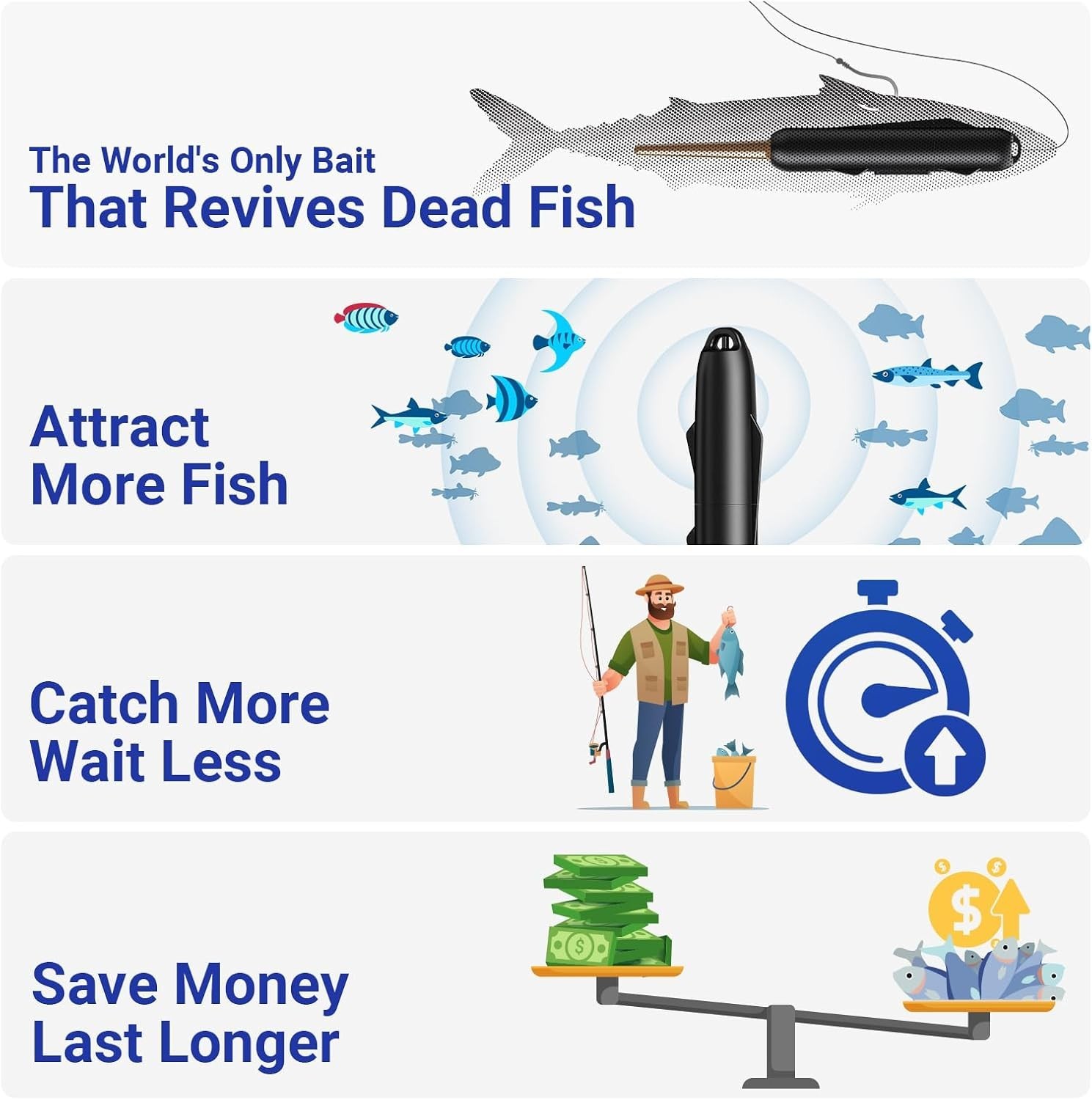 Robotic Swim Baits Realistic Action Fishing Lure Auto-Swimming Electric Lure - Image 9