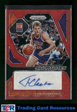2023-24 Panini Prizm #SIG-TOM Tom Chambers Signatures Prizms Choice #/88